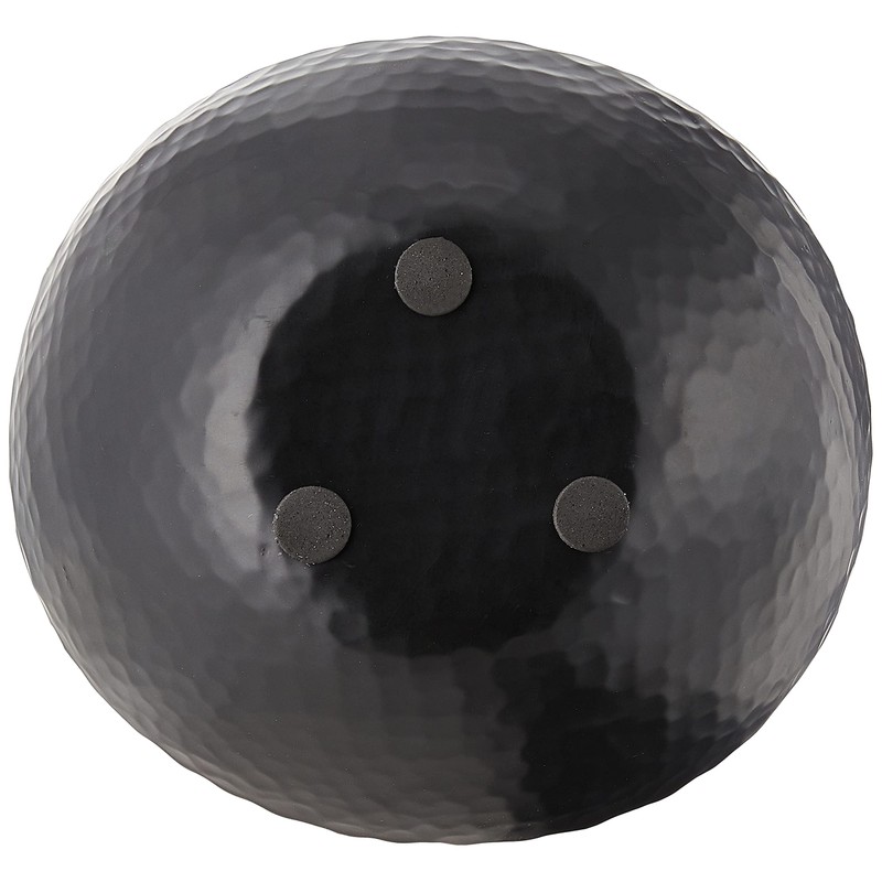 Elegance Eclipse Bowl, 7.25" x 6.5", Black/Copper