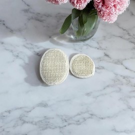 Sisal Bath and body/face Pad (All Natural Sisal Fiber) Great for your face and body - Size: Small Round 3.25"