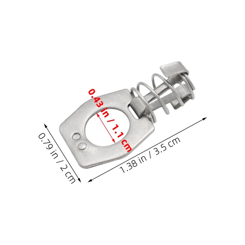 ULTECHNOVO Rv Water Heater Cover Fastener Stainless Steel Door Fastener