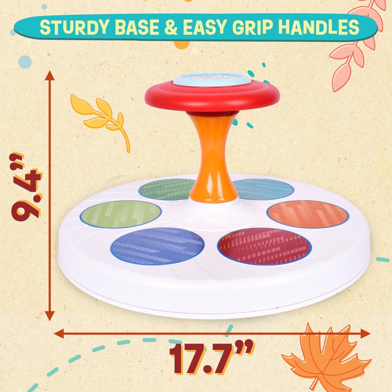 Twist N Twirl Classic Spinning Activity Toy for Toddlers Ages