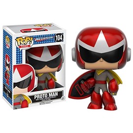 Funko POP Games: Mega Man - Proto Man Action Figure