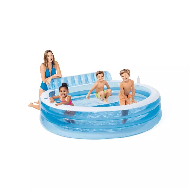 Intex Swim Center Inflatable Family Lounge Pool, 90" X 86"