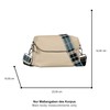 TOM TAILOR Women's Chrissi Shoulder Bag, Beige, beige