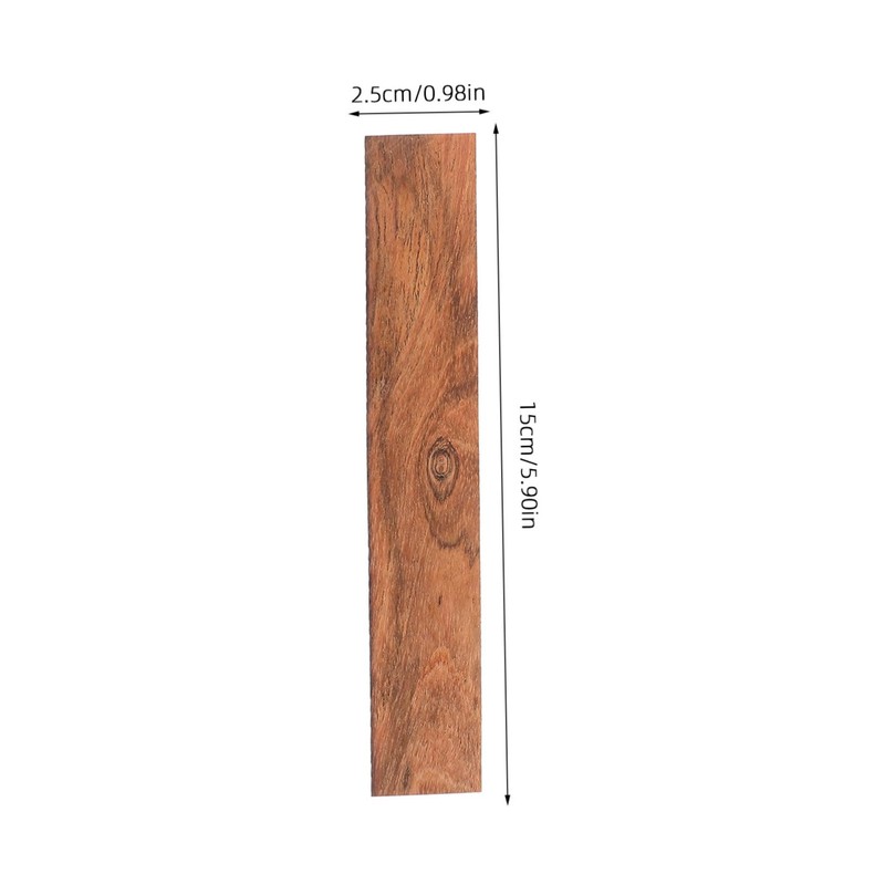 TEHAUX 6 pcs Textured Wooden Panels for DIY Crafts Durable