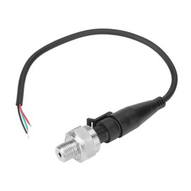 G1/4" Pressure Transducer Sensor Input 5V Output 0.5-4.5V / 0-5V for Water Gas Oil (0-80PSI)