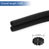 Lussgucc Window Screen Spline, 0.125" x 100' Replacement Round Black