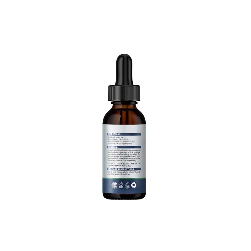 Natural Hemp Oil for Dogs and Cats