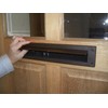 Stormguard 06SR0160000B Internal PVC Letter Box Brush Cover with Flap
