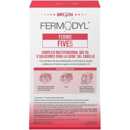 FERMODYL - FermoFive5. Ayuda a evitar la caída del cabello. Tratamiento capilar en 6 ampolletas de 6ml.