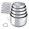TILUCK TILUCK Stainless Steel Measuring Cups Set,Kitchen Gadgets for Cooking