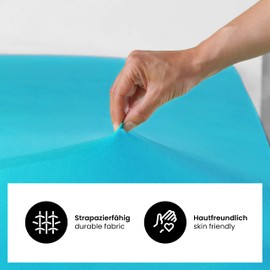 Jersey Fitted Sheet All Colours & Sizes 100% Cotton, 140-160 x 200 cm