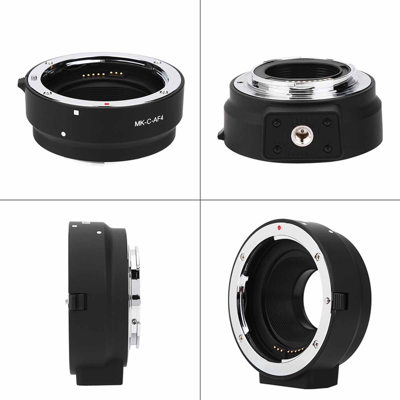 Meike MK‑C‑AF4 Auto Focus Adapter Ring for Mount Cameras to