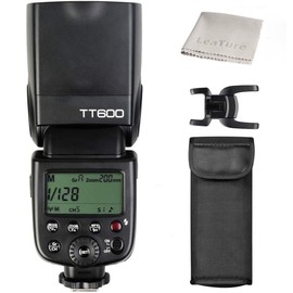 GODOX TT600 Clip-on Strobe Guide Number 60 2.4G Wireless Compatible with Canon Nikon Pentax and More Camera with Standard Hot Shoe