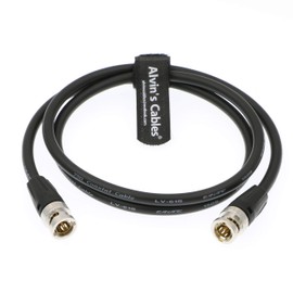 Alvin's Cables Neutrik BNC Male to Male 12G HD SDI Coaxial Cable for 4K Video Camera 1M