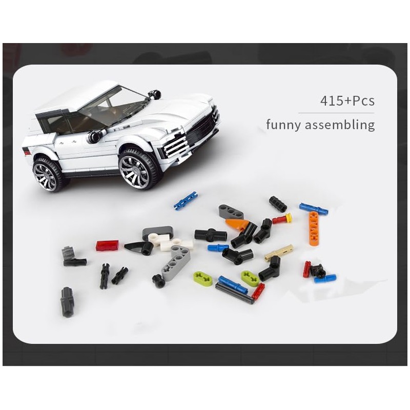 Mould King 27025 SUV Model Car + Display Case 415pcs