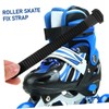 POPETPOP Roller Skates Fixing Straps 4pcs Replacement Buckle Straps for