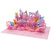 lasuroa Butterfly Pop up Birthday Card, Happy Birthday Eye-Catching 3D