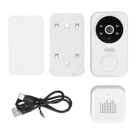 Video Doorbell Camera 1080P Smart Night Vision 2 Way Voice Wireless WiFi Video Doorbell with HD Wide Angle Lens