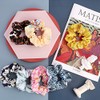 65 coleteros de terciopelo para mujeres o niñas, elástico suave