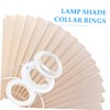 CAXUSD 15pcs Lampshade Reducer Ring Set E14 Lamp Shade Holder