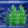 Aquarium Decoration Artificial Water Plants for Fish Tank Landscape Green