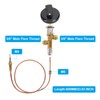 Gas Fireplace Fire Pit Flame Failure Safety Control Valve Kit