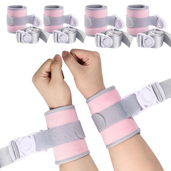 lefeke Patient Medical Restraints with Quick Release Buckles, Bed Restraints