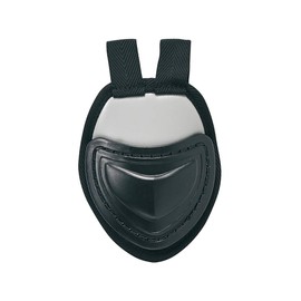 SSK CTG10C Baseball Catcher's Gear, Throat Guard, Black x Silver Gray (9096)