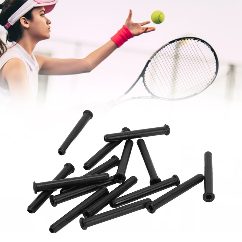 15pcs/set Tennis Racket Wire Protection Tube Durable Tennis Racket Stringing