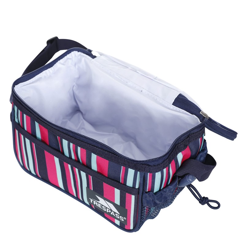 Trespass Nuko, Tropical Stripe, Small Cool Bag 3L with Internal