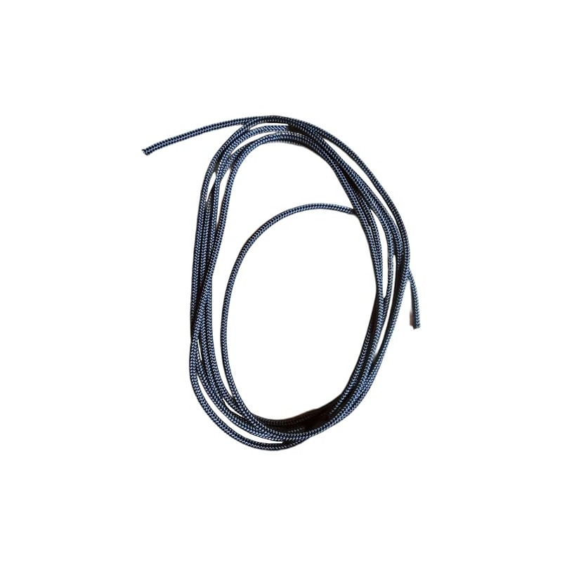 6mm Double Braided Polyester Sailing Rope Marine Grade (Navy, 4
