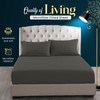 Sunshine Comforts Microfiber Fitted Sheets Breathable, Anti Wrinkle 26cm Deep