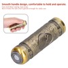 Portable Electric Shaver Bronze Stainless Steel Razor USB Charging Electric