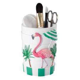 Avanti Linens Bathroom Essentials Flamingo Paradise Collection, Tumbler, Multicolor