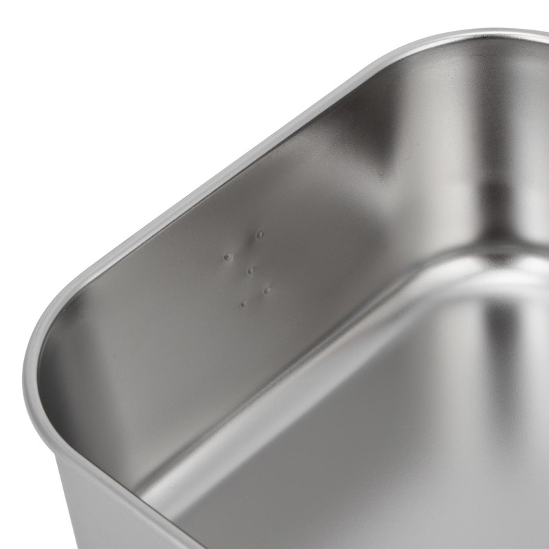 Single Layer Lunch Box Food Bento Container Stainless Steel 304