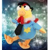 DolliBu Rooster Police Officer Plush Toy - Soft Yellow Rooster