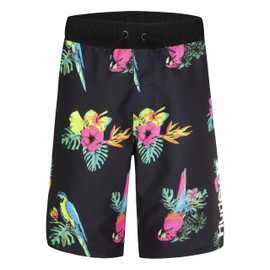 Hurley Boys Hrlb Parrot Floral Pull On SWM Board Shorts
