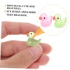 Outanaya 50pcs Luminous Miniature Duck Decorations for Party and Crafts