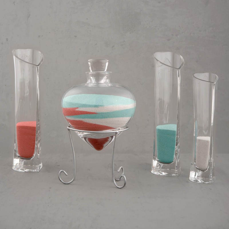 Weddingstar, Oasis Blue Crystalline Quartz Sand, 1.1lb