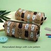 LParkin Lucky Japanese Cat Pencil Case Cute Maneki Neko Cat