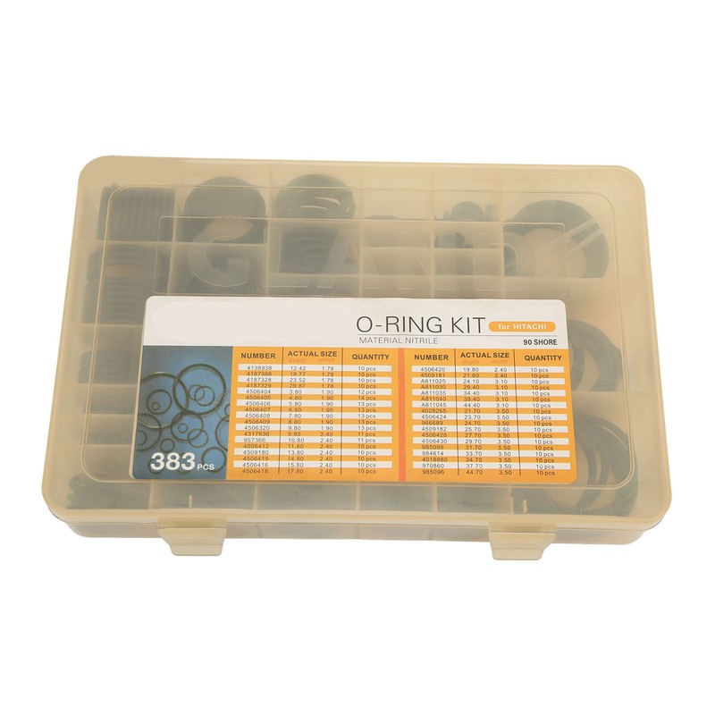 383 Pieces Rubber O Ring Assortment Kit 4138938 Replacement for
