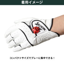 Tabata GV0900 R Score Counter, Easy Operation, Large Number, Good Luck, Ladybug, Counts 1 to 9 Hits, Non-Reset Type, Golf, Golf Round Equipment, Red