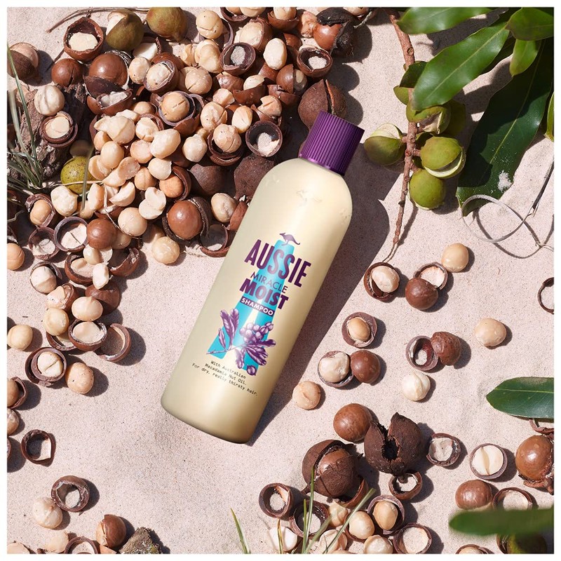 Aussie Miracle Moist Shampoo for thirsty hair