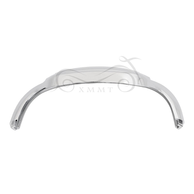 Unbranded Chrome Front Fender Mudguard Tip Trim For Harley Electra