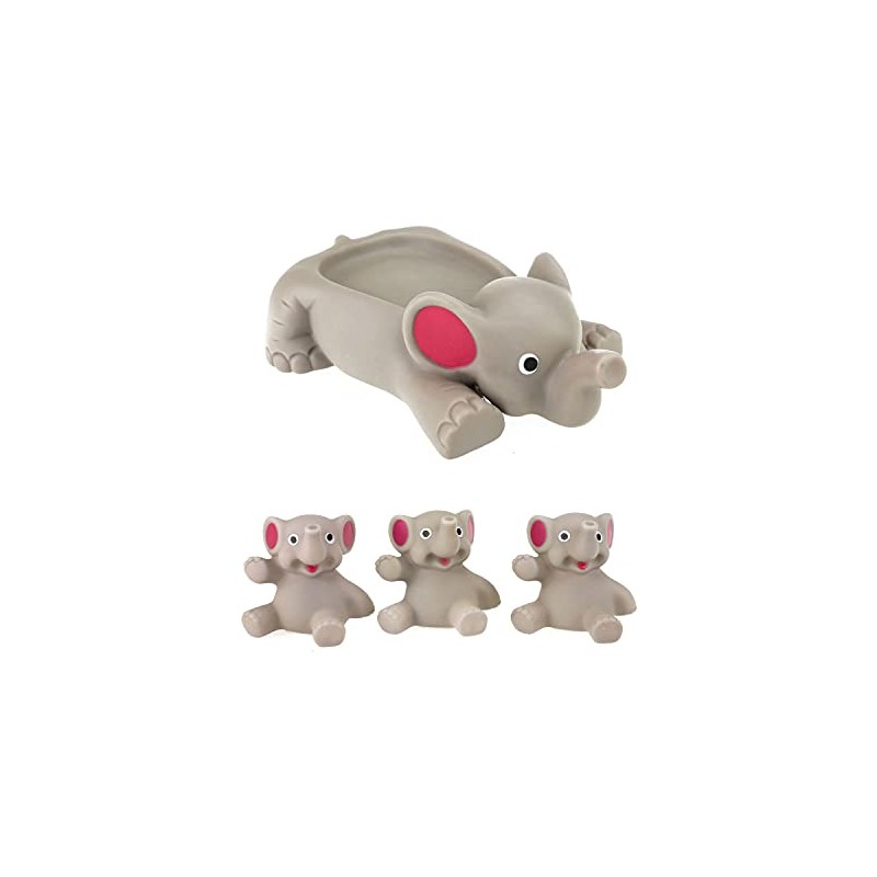 Toi-Toys Little Stars Bathtub Playset Large Bath Elephant & Little