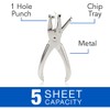 Swingline 1 Hole Punch, 5 Sheet Capacity Hole Puncher, Single
