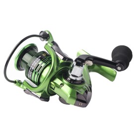 Salt Freshwater Metal Heavy Duty Lightweight Casting Spinning Fishing Reel Tackle (#1000)