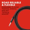 Fender シールドケーブル Professional Series Instrument Cable, Straight-Angle, 10', Black