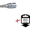 KS Tools 918.1474 Sockets Screwdriver Drill 1/4 "CHROMEplus TORX 27