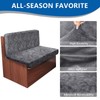 ANARACHON Leather Look RV Camper Dinette Cushion Covers, Washable RV